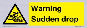 Warning Sudden drop